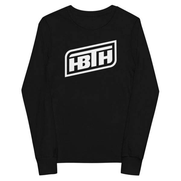 HBTH Youth Long Sleeve Tee (White)