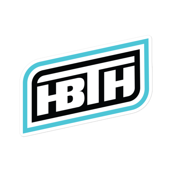 HBTH Turq Stickers