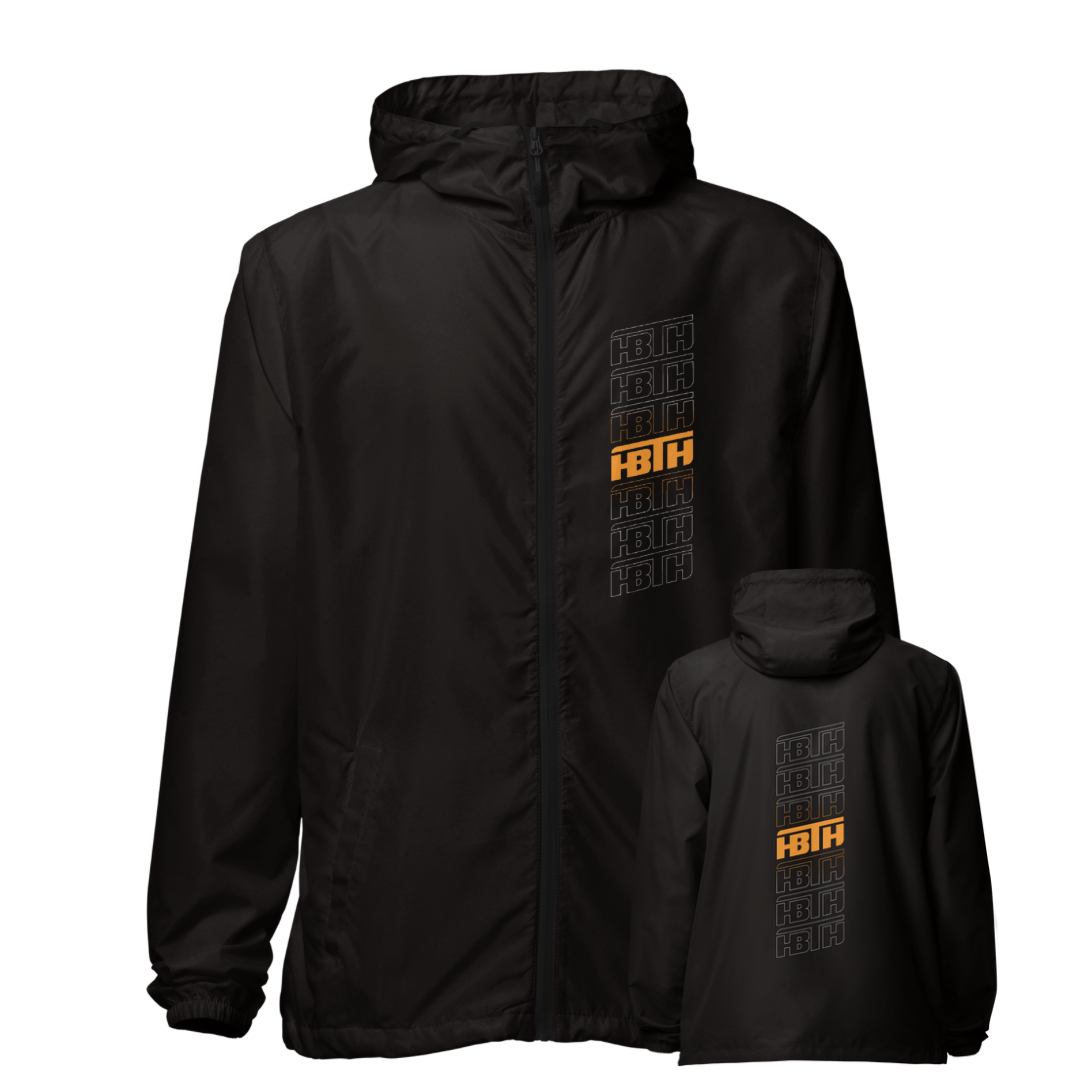 Fade/In Fade/out Water Resistant Windbreaker