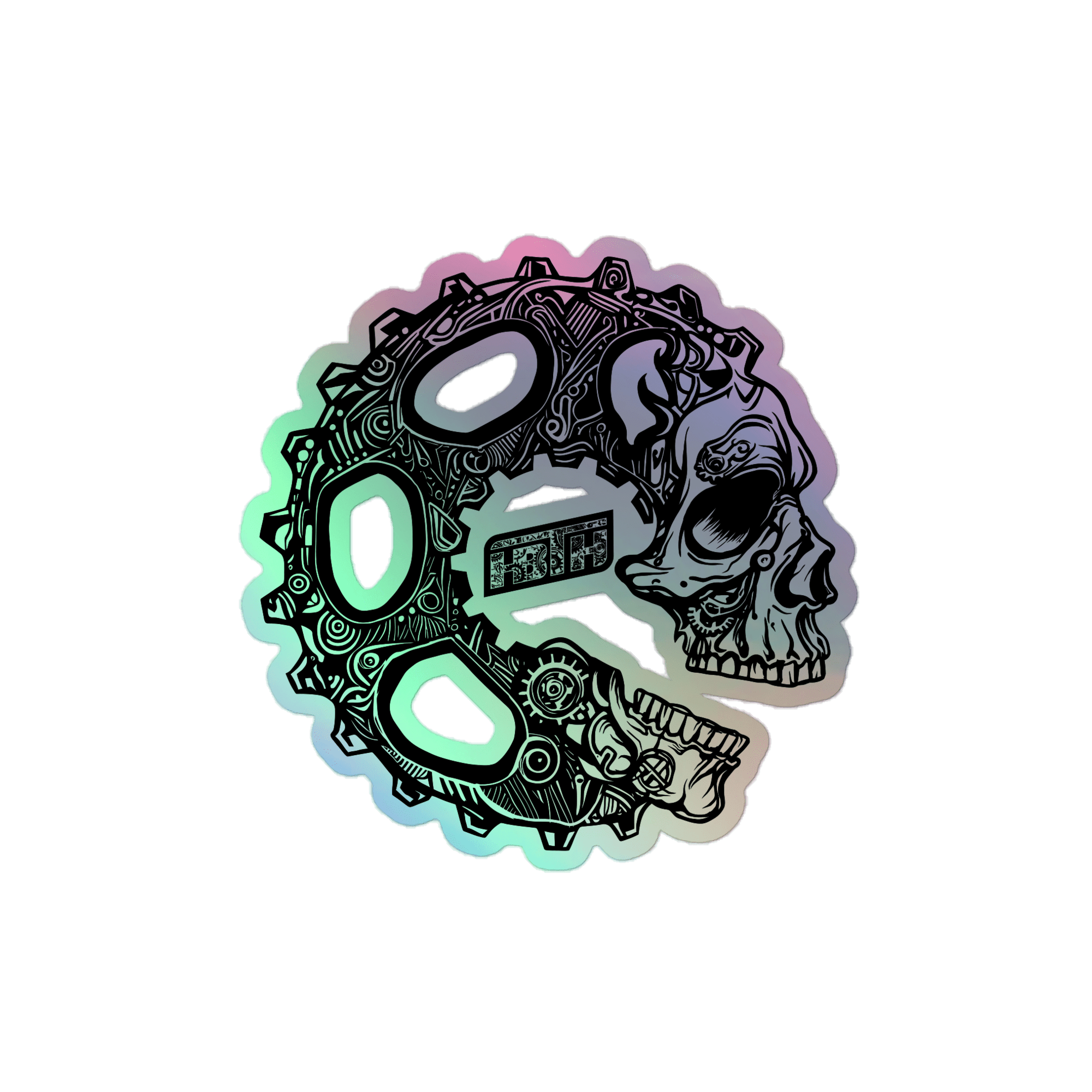 Cranium Holographic Stickers - Image 2